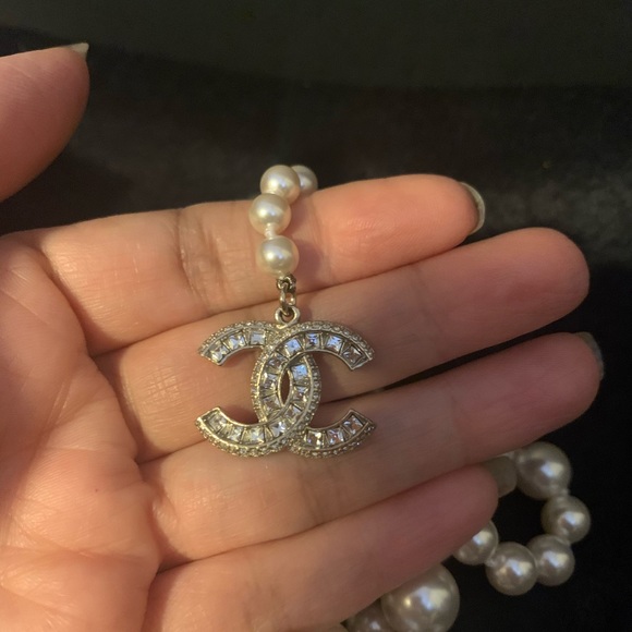 Chanel Gold plated vintage pearl belt/ necklace - Picture 5 of 8